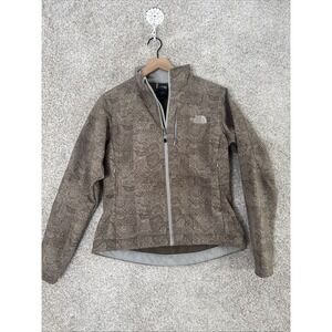 The North Face Women's Apex Bionic Beige Soft‎ Shell Jacket - Small Minimal Wear